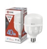 Лампа светодиодная LED-HP-PRO 40Вт 230В Е27 с адаптером E40 6500К 3800Лм IN HOME IN-HOME 4690612031101
