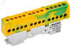 TEKFOR Шина PE земля изол на универсальном держателе 6х9-14-ЖЗ IEK TF-NN10-14-KL-K52