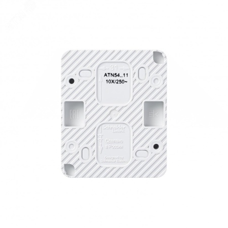 ATN540111 AtlasDesign Profi54 выключатель одноклавишный IP54 10 АХ, БЕЛЫЙ, Россия Systeme Electric 