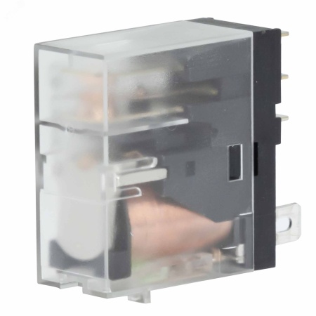 Реле миниатюрное промышленное, 1CO, ком. ток 12А, AgSnO2, напряжение 24V DC, опция: светодиод DKC IR-24DC-1CO