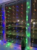 Б0041900 Гирлянда LED Дождь/Занавес 1.8х1.5 м мультиколор 8 режимов, 220V, IP20 (60/720), ENIZ-01M ЭРА 