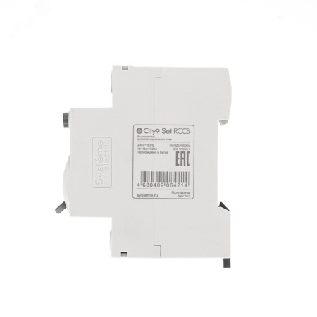 C9R66263 Выключатель дифференциального тока (ВДТ) 63А 2P 300мА Тип-AC 230В City9 Set Systeme Electric 