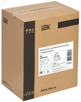 Удлинитель силовой 4 розетки шнур 30м КГ 3х1.5 УК30 с термозащитой IP44 IEK WKP16-16-04-30-44