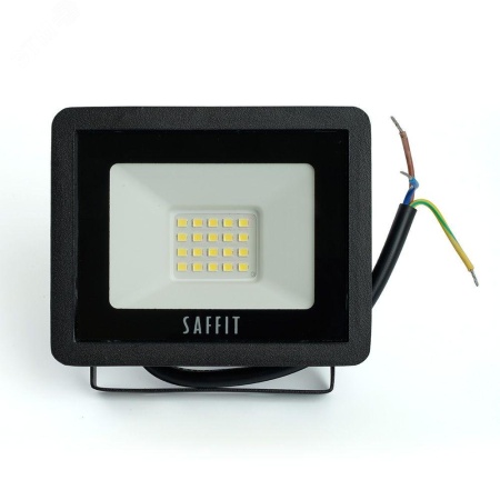 SFL90-20 55075 Прожектор светодиодный ДО-20w 4000К 1800Лм IP65 черный SAFFIT 