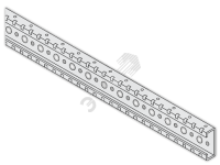 Профиль поперечный L=588мм (2шт) оцинкованный ABB 1STQ007379A0000