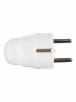 Евровилка угловая белая 16А IEK EVP11-16-01-K01