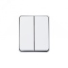 ATN540151 AtlasDesign Profi54 выключатель двухклавишный IP54 10 АХ, БЕЛЫЙ, Россия Systeme Electric 