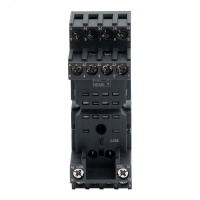 Колодка с винтовыми клеммами для реле на 4 группы: IR-24DC/220DC/230AC-4CO DKC IR-B4-SC-1