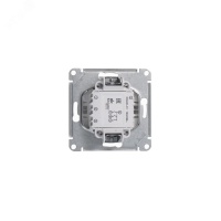 GLOSSA Выключатель трехклавишный в рамку белый схема 3 Systeme Electric GSL000131 SE (Потенциал)