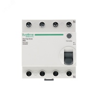 Выключатель дифференциального тока (ВДТ) 25А 4P 30мА Тип-AC 400В City9 Set Systeme Electric C9R36425