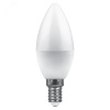 LB-97 25475 Лампа светодиодная LED 7вт E14 теплый матовая свеча FERON 