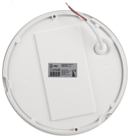 Б0036397 Светильник светодиодный ДБП-12W 4000К 960Лм       SPB-1-12 (W) IP54 круглый 180х 80 белый ЭРА 