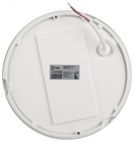 Светильник светодиодный ДБП-12W 4000К 960Лм       SPB-1-12 (W) IP54 круглый 180х 80 белый ЭРА Б0036397