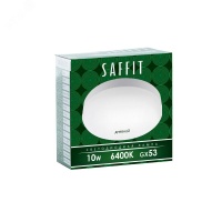 Лампа светодиодная LED 10вт GX53 дневной таблетка SAFFIT SBGX5310 55229
