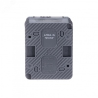 AtlasDesign Profi54 розетка с заземлением со шторками IP54 16А 250B, АНТРАЦИТ, Россия Systeme Electric ATN544045