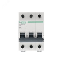 Выключатель автоматический трехполюсный 16А B 4.5kA 400В City9 Set Systeme Electric C9F14316