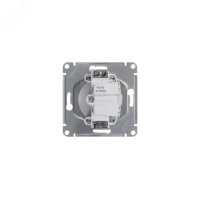 GLOSSA Розетка без заземления в рамку белая Systeme Electric GSL000141