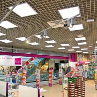 Светильник светодиодный ДВО-34w 3500лм 4000К microprisma-opal IP54/IP20 KROKUS-PANEL грильято Центрстройсвет ЦБ000015142