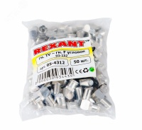 Переход гнездо F - гнездо TV угловой, REXANT 05-4312