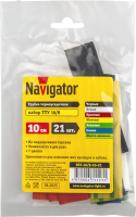 Набор термоусадочных трубок 16/8 (7 цветов по 3шт) 10см Navigator Group 71123 17368