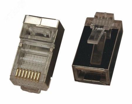 05-1023 Джек RJ-45 8P8C CAT 5e (экран), REXANT 