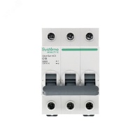 Выключатель автоматический трехполюсный 10А С 4.5kA 400В City9 Set Systeme Electric C9F34310