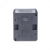 AtlasDesign Profi54 выключатель одноклавишный IP54 10 АХ, АНТРАЦИТ, Россия Systeme Electric ATN544011