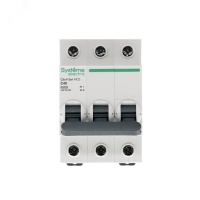 Выключатель автоматический трехполюсный 40А С 4.5kA 400В City9 Set Systeme Electric C9F34340
