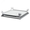 Светильник светодиодный ДВО/ДПО-34w 3800лм 4000К opal-sand IP40 SPARTA-PANEL Центрстройсвет ЦБ000014012
