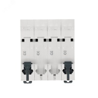 Выключатель автоматический четырехполюсный 40А С 4.5kA 400В City9 Set Systeme Electric C9F34440
