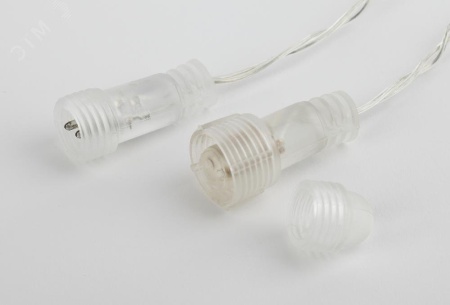 Б0041904 ENON-5B Гирлянда LED Нить 5 м теплый свет, 24V, IP44 (80/1920) необходим трансформатор Б0041911 приобретается отдельно ЭРА 