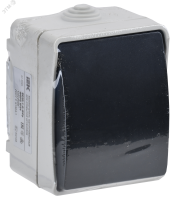 ФОРС Выключатель одноклавишный наружный IP54 IEK EVS10-K03-10-54-DC