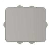 Коробка распределительная 120х80х50мм IP55 с кабельными вводами DKC 53900