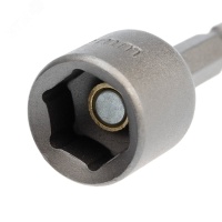Ключ-насадка 12х48 мм, 1/4' магнитная (упак. - 20 шт.), REXANT 92-0403