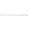 pin-01-63 Шина соединительная типа PIN (штырь) 1-фазная 63А (1м) EKF 
