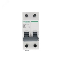 Выключатель автоматический двухполюсный 16А B 4.5kA 230В City9 Set Systeme Electric C9F14216