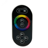 Контроллер к LED ленте RGB 12-24v с сенсорным черным ПДУ FERON LD55 21557