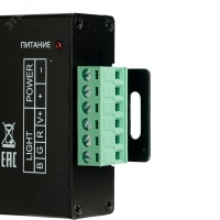 Контроллер к LED ленте RGB 12-24v с сенсорным черным ПДУ FERON LD55 21557