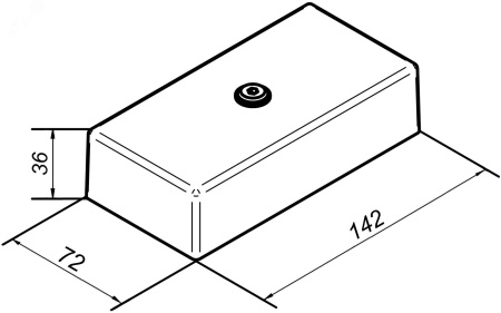 Н0000001627 Коробка монтажная огнестойкая КМ-О(12к) - IP41-d Гефест 