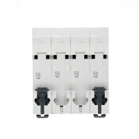 Выключатель автоматический четырехполюсный 63А С 4.5kA 400В City9 Set Systeme Electric C9F34463