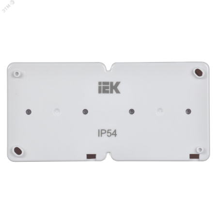 ERMP22-K01-16-54-EC Гермес PLUS Розетка двойная наружная с заземлением с крышкой IP54 IEK 