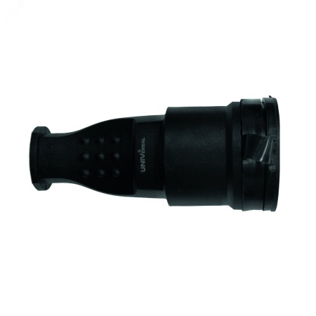 602228 Разъем штепсельный с заземлением каучук 16А 250В IP44 (еврослот) UNIVersal 
