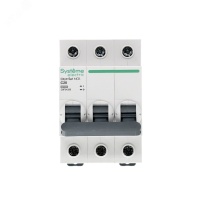 Выключатель автоматический трехполюсный 20А С 4.5kA 400В City9 Set Systeme Electric C9F34320