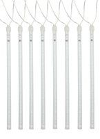 Гирлянда LED Сосульки 2.1м холодный свет, 7V, IP44 (трансформатор в комплекте) ЭРА Б0041910