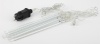 Б0041910 Гирлянда LED Сосульки 2.1м холодный свет, 7V, IP44 (трансформатор в комплекте) ЭРА 
