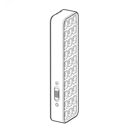 Б0044395 Светильник светодиодный аварийный непостоянный DBA-102-0-20 30LED 5ч IP20 выход (40/1920) ЭРА 