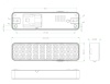 Б0044395 Светильник светодиодный аварийный непостоянный DBA-102-0-20 30LED 5ч IP20 выход (40/1920) ЭРА 