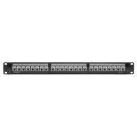 Патч-панель 191UCAT6 24 модуля RJ45 неэкранированная DKC RN6PPU24