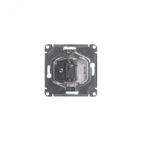 GSL000191 GLOSSA Розетка телевизионная TV одиночная в рамку 1дБ белая Systeme Electric 