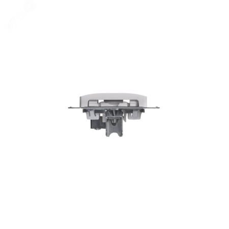 GSL000191 GLOSSA Розетка телевизионная TV одиночная в рамку 1дБ белая Systeme Electric 